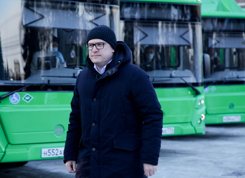 Челябинский автопарк пополнился 36 новыми экологичными автобусами