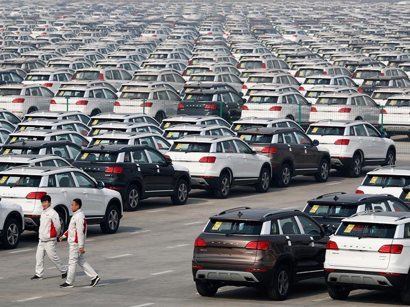 Поставки китайских автомобилей в Россию увеличились в 6,5 раз 