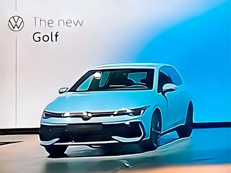 Рассекречен экстерьер нового Volkswagen Golf 