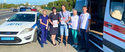 
        Сотрудники Госавтоинспекции Севастополя совместно с медицинскими работниками провели акцию «День здорового водителя»    