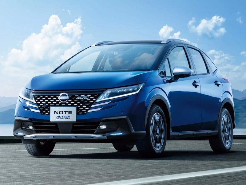 Nissan Note получил небольшое обновление