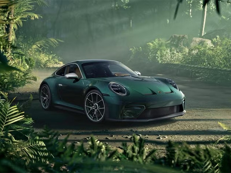Porsche представил спецверсию 911 GT3, вдохновленную дикой природой Амазонии