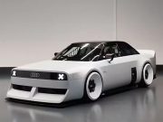 Audi показала уникальный концепт GT50, созданный в честь 5-цилиндрового мотора