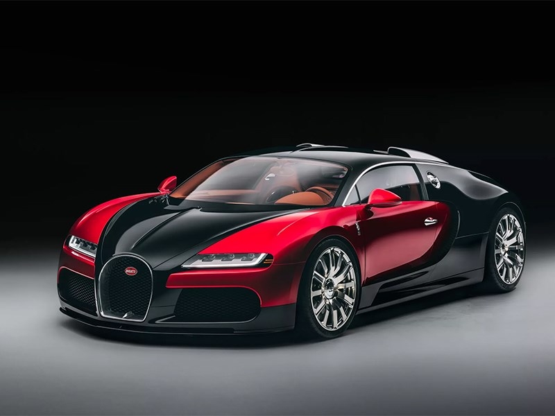 Bugatti представила уникальный Veyron FKP Hommage