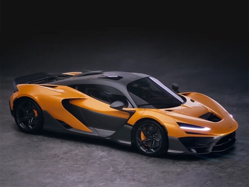 Гиперкар McLaren P50 с «механикой» дебютирует уже в следующем месяце