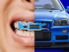 Nismo создала гриллзы для зубов в стиле Nissan Skyline GT-R R34
