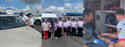 
        На въездах в Краснодарский край автоинспекторы и медики провели акцию для иногородних водителей «Безопасная дорога в отпуск»    